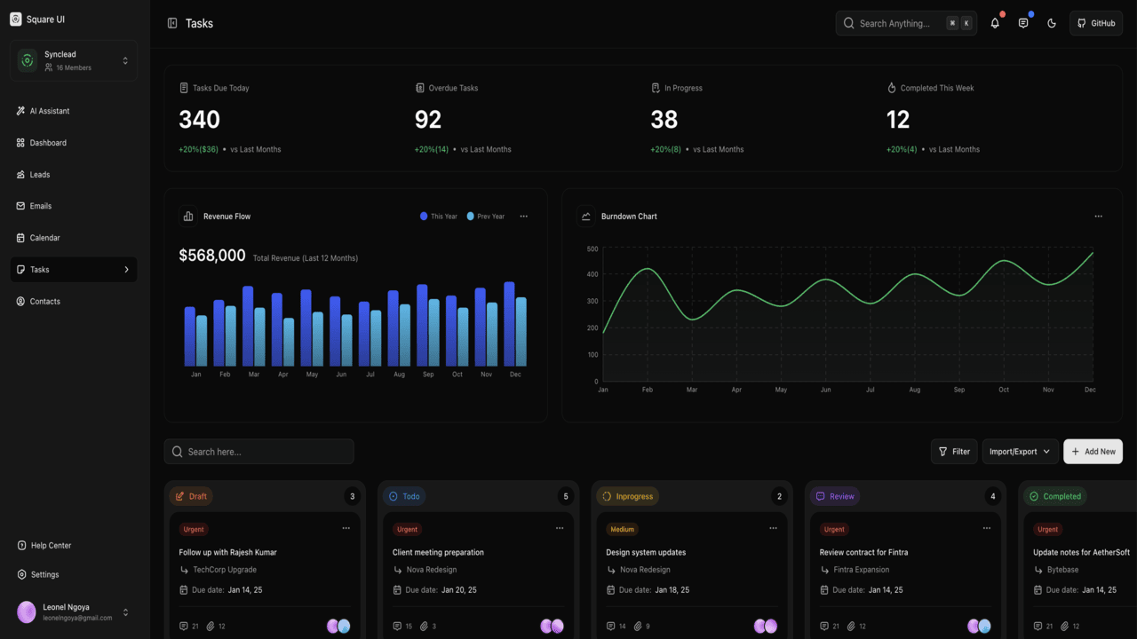 Platform Dashboard