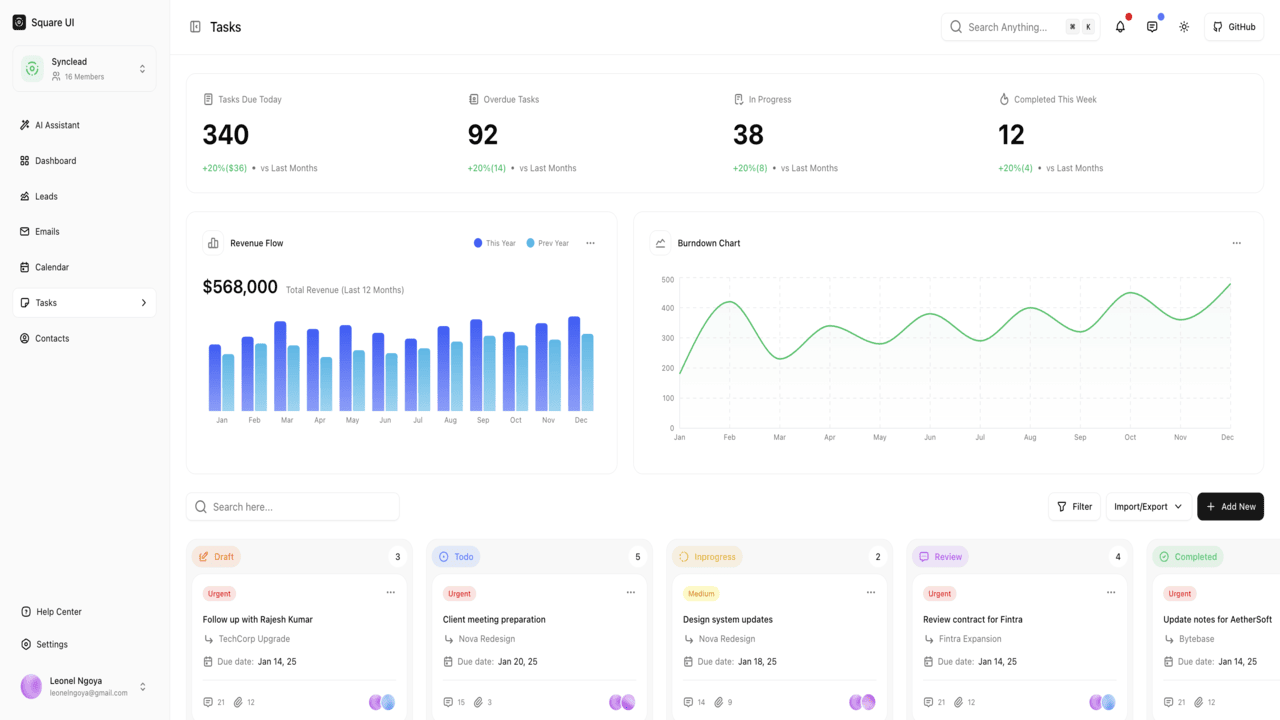Platform Dashboard